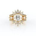 Vanguard-2205EM-18K Yellow Gold Emerald