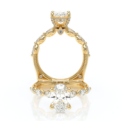 Verragio Halo Oval Engagement Ring