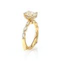 Vanguard-2205ov-14k Yellow Gold Oval