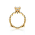 Vanguard-2205ov-14k Yellow Gold Oval