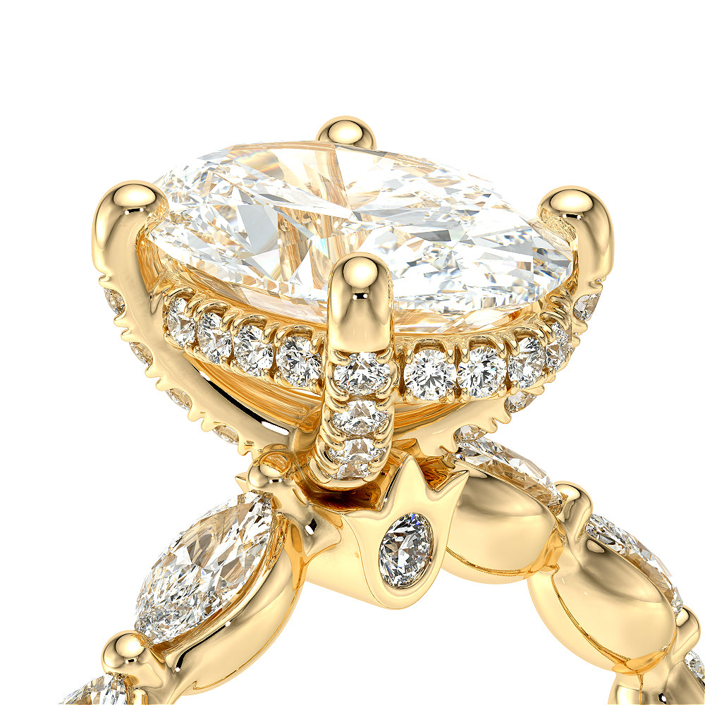 Vanguard-2205ov-14k Yellow Gold Oval