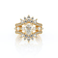 Vanguard-2205ps-14k Yellow Gold Pear