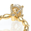 Vanguard-2205ps-14k Yellow Gold Pear