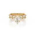 Vanguard-2205ps-14k Yellow Gold Pear