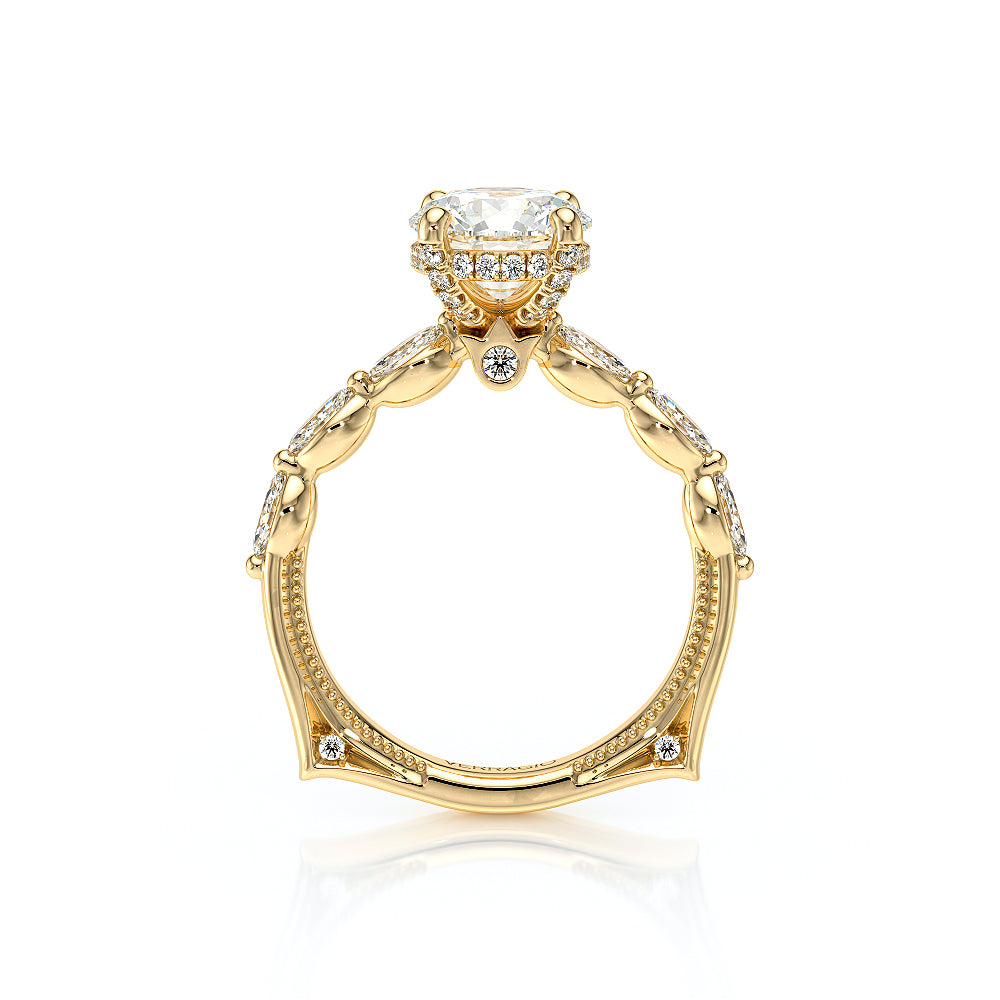 Verragio Halo Round Engagement Ring