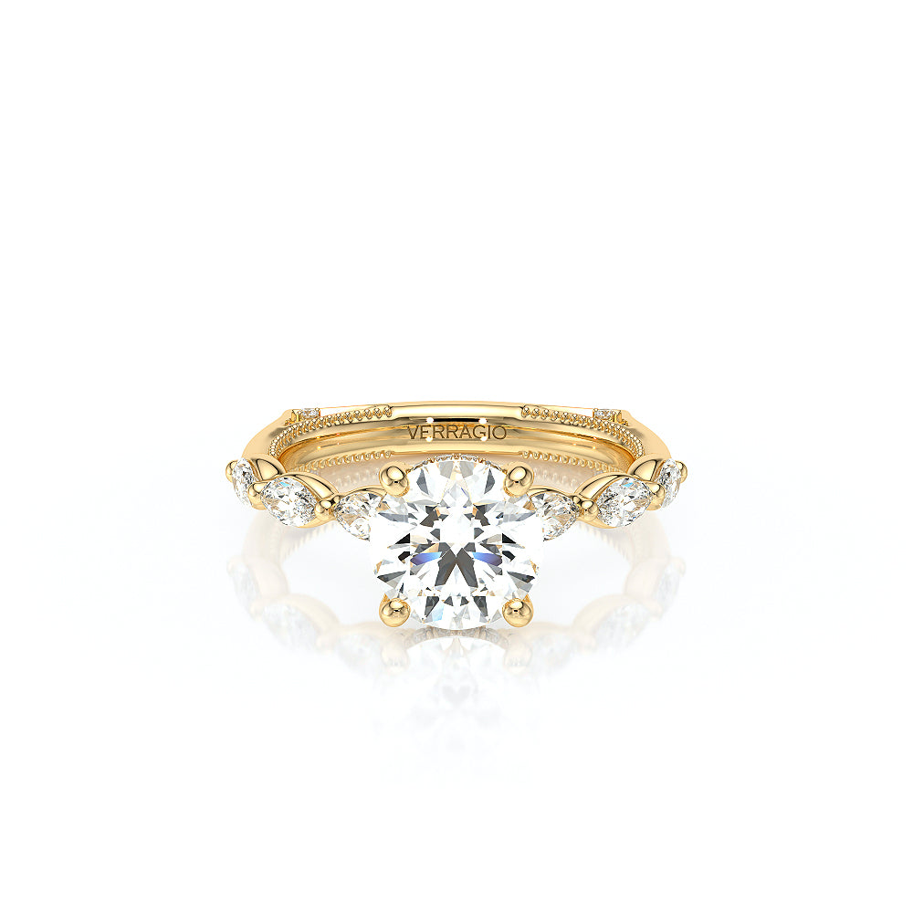 Verragio Halo Round Engagement Ring