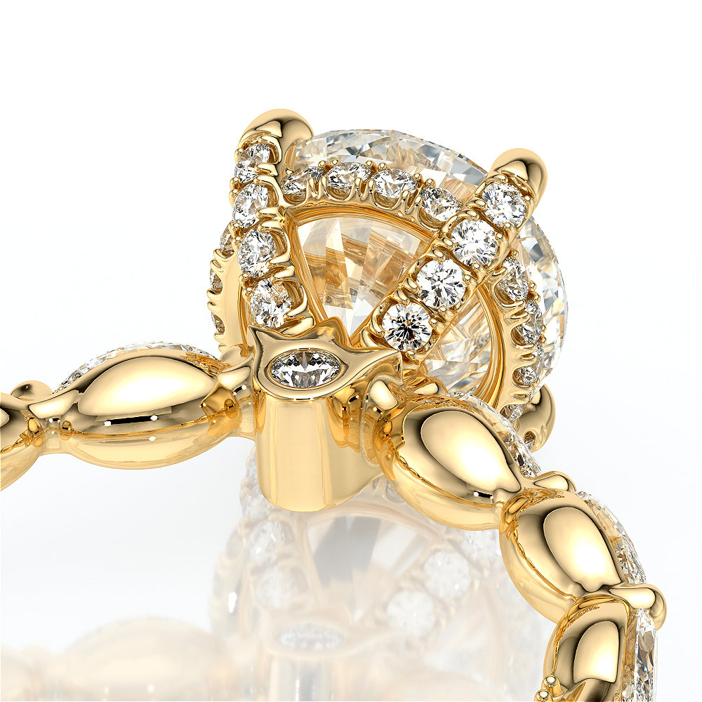 Vanguard-2205r-14k Yellow Gold Round