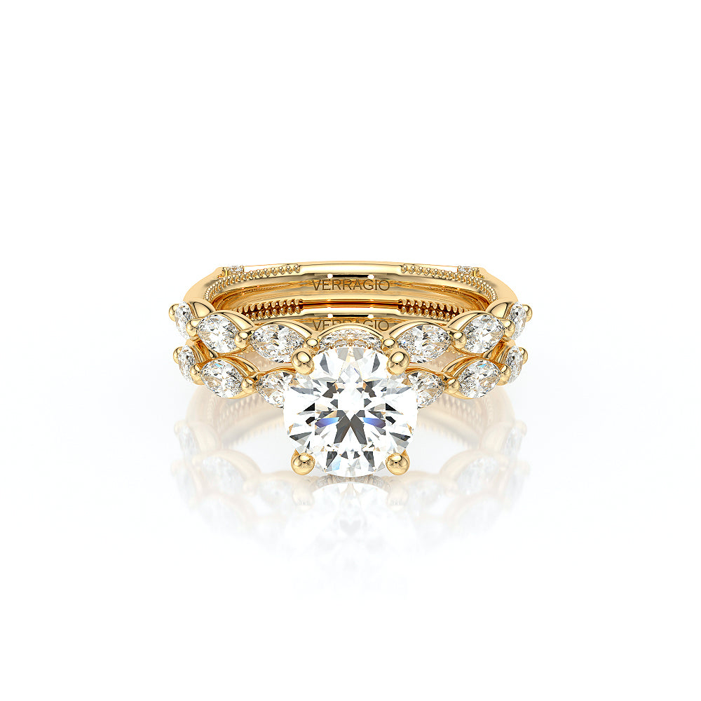 Verragio Halo Round Engagement Ring