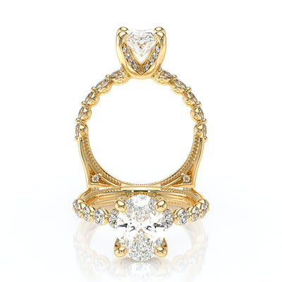 Verragio Halo Oval Engagement Ring