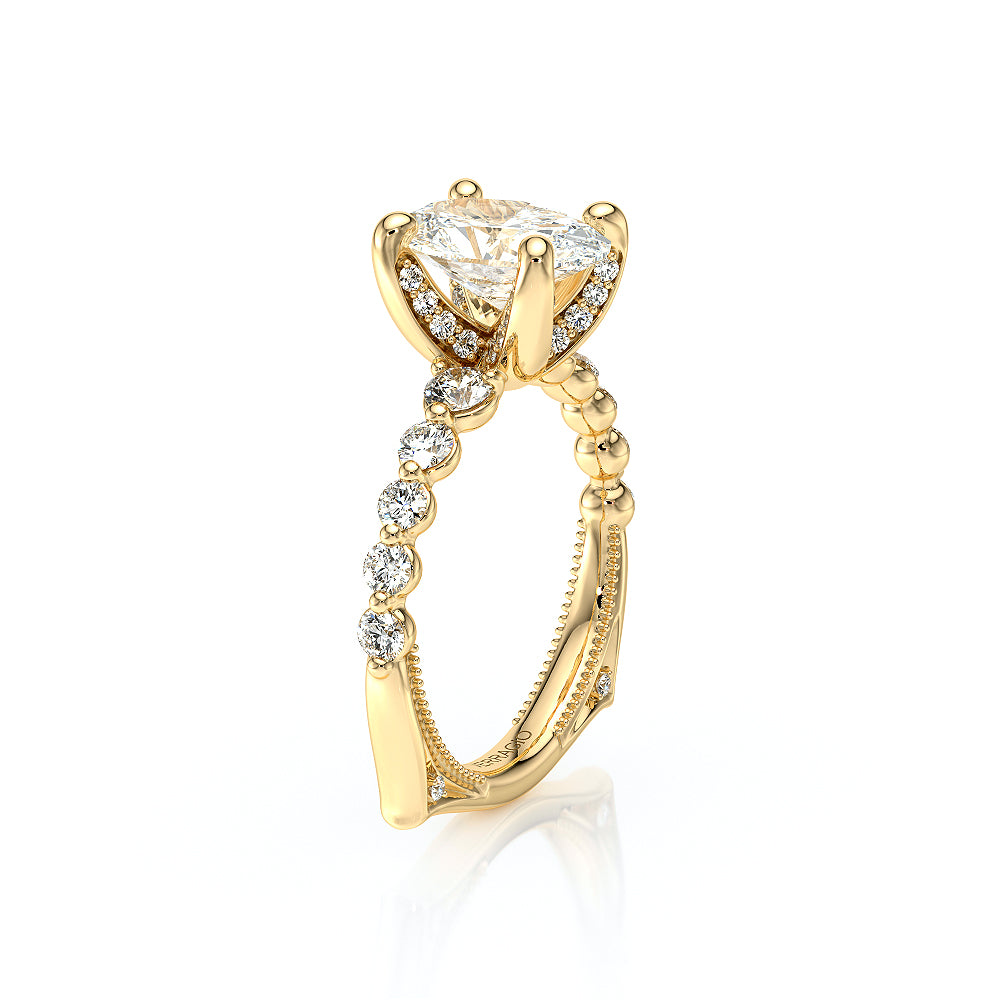 Vanguard-2206OV-14K Yellow Gold Oval