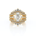 Vanguard-2206OV-14K Yellow Gold Oval