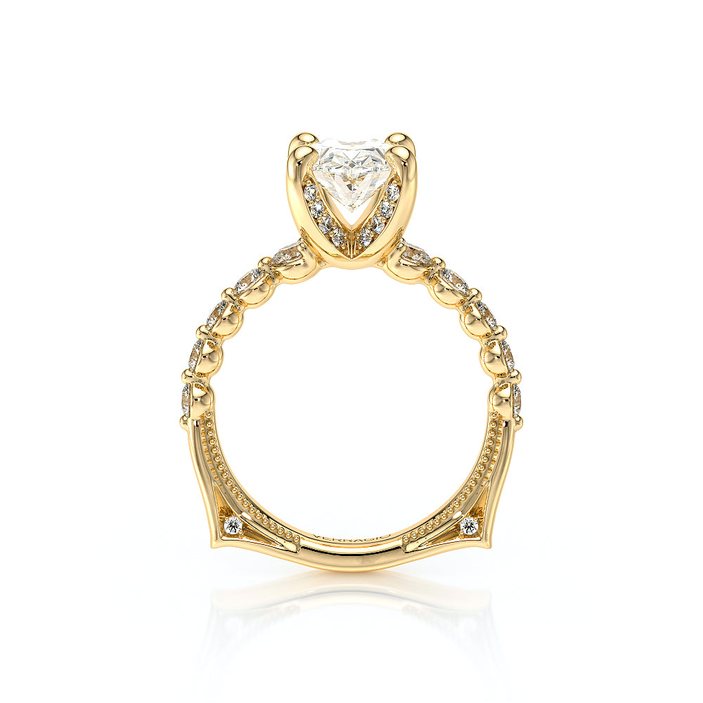 Vanguard-2206OV-14K Yellow Gold Oval