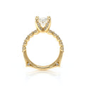 Vanguard-2206OV-18K Yellow Gold Oval