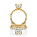Verragio Halo Princess Engagement Ring