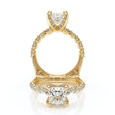 Verragio Halo Princess Engagement Ring