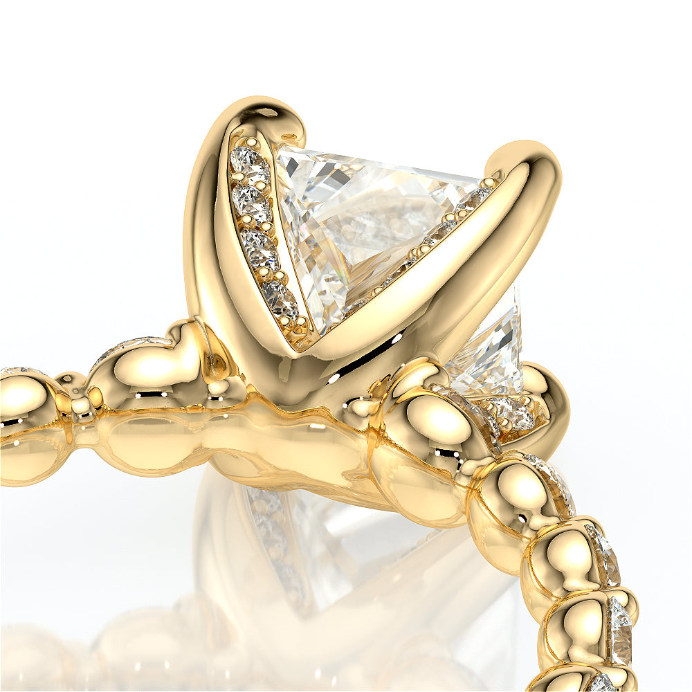 Vanguard-2206p-18k Yellow Gold Princess