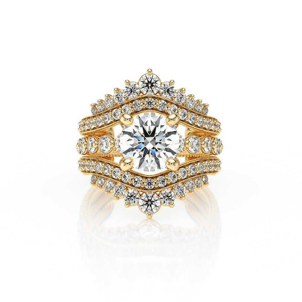 Vanguard-2206r-14k Yellow Gold Round