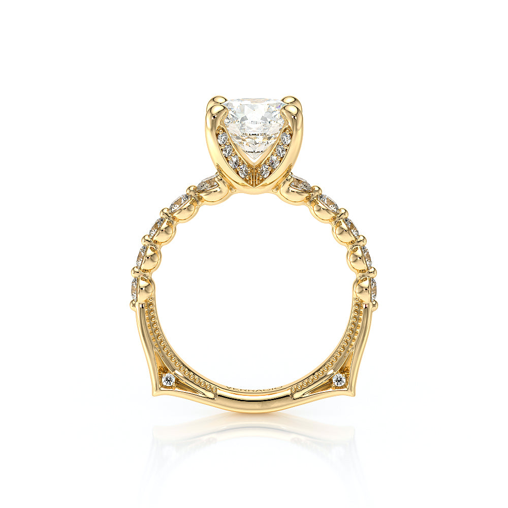Vanguard-2206r-14k Yellow Gold Round
