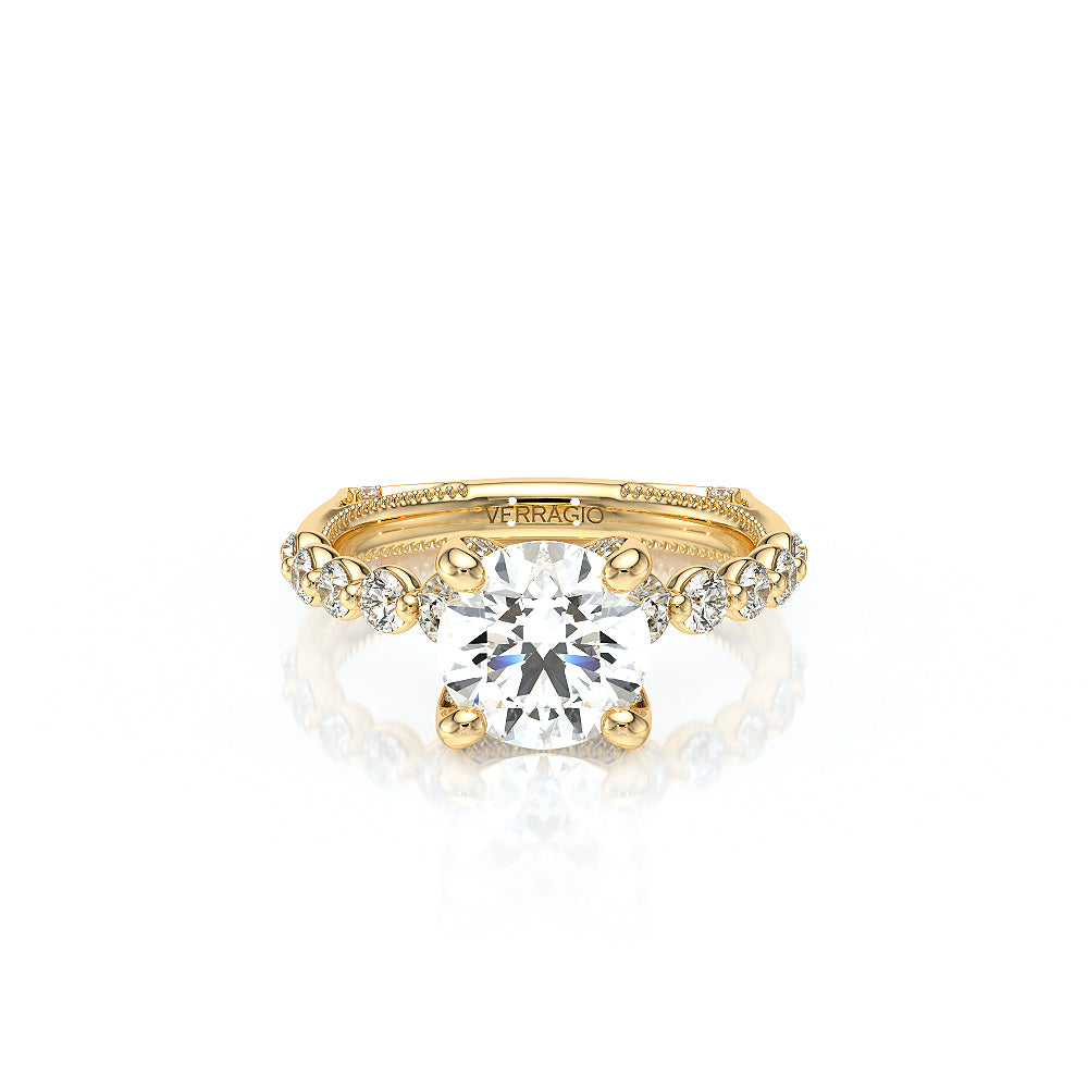 Verragio Halo Round Engagement Ring