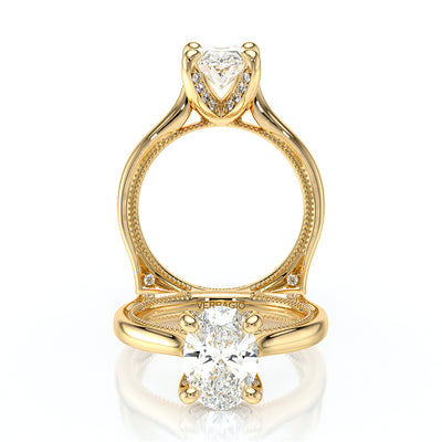 Verragio Halo Oval Engagement Ring