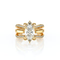 Vanguard-2207OV-S-18K Yellow Gold Oval