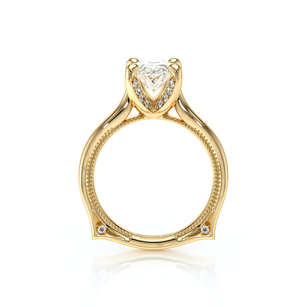 Vanguard-2207OV-S-18K Yellow Gold Oval