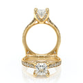 Verragio Halo Princess Engagement Ring