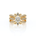 Vanguard-2207p-14k Yellow Gold Princess