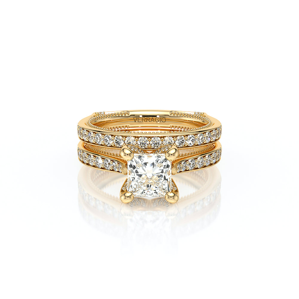 Vanguard-2207p-14k Yellow Gold Princess