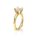 Vanguard-2207p-S-14k Yellow Gold Princess