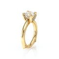 Vanguard-2207r-S-14k Yellow Gold Round