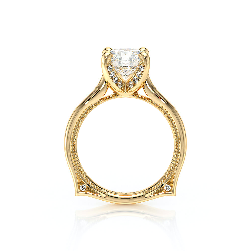 Verragio Halo Round Engagement Ring