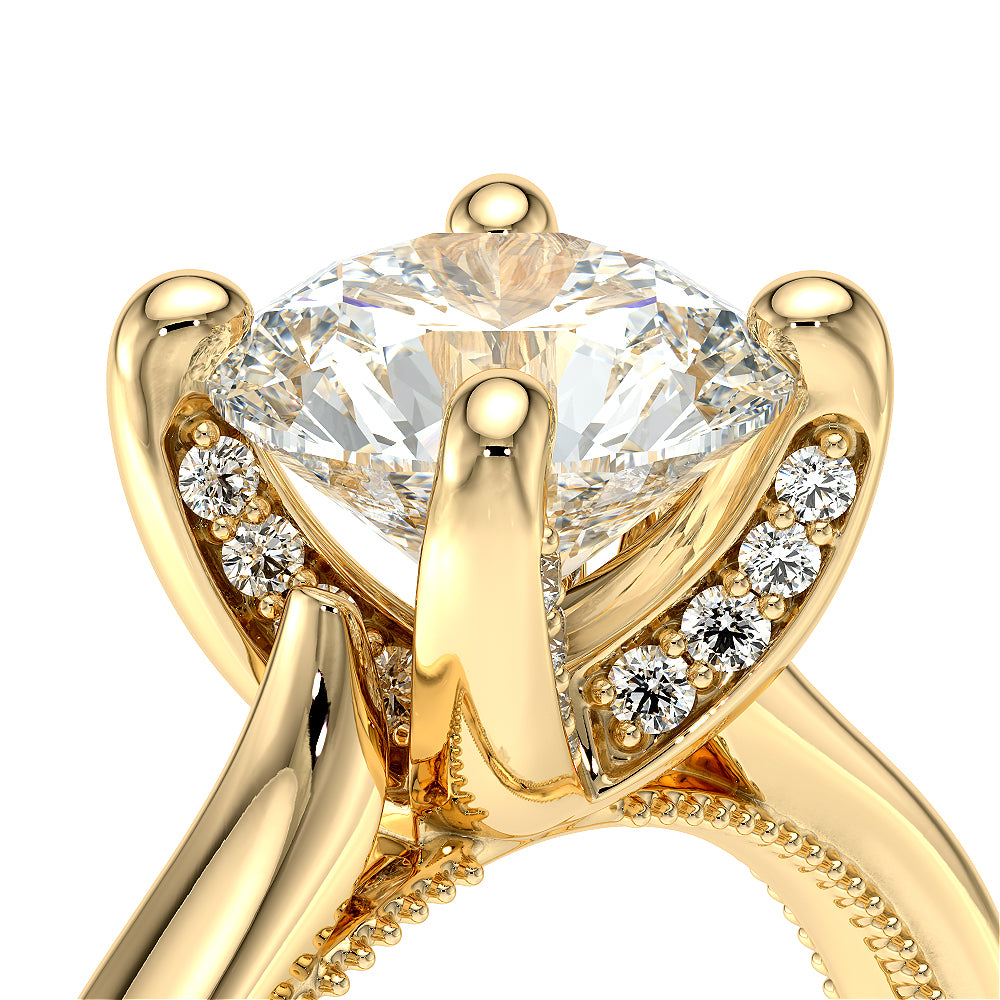 Verragio Halo Round Engagement Ring