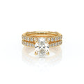 Vanguard-2208OV-18K Yellow Gold Oval