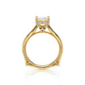 Vanguard-2208OV-S-14K Yellow Gold Oval