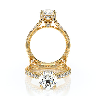 Verragio Halo Round Engagement Ring