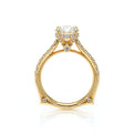 Vanguard-2208R-14K Yellow Gold Round