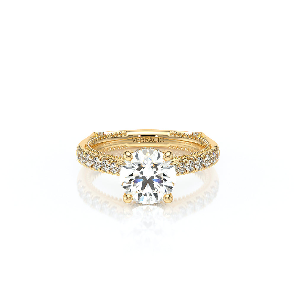 Vanguard-2208R-18K Yellow Gold Round