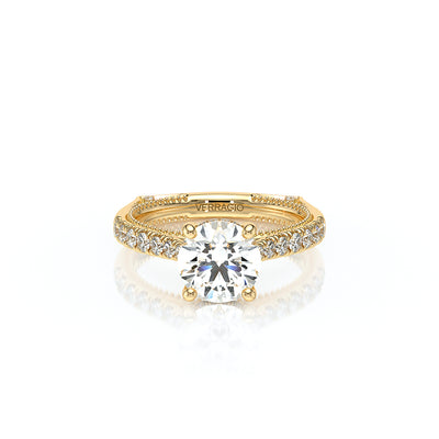 Vanguard-2208R-18K Yellow Gold Round