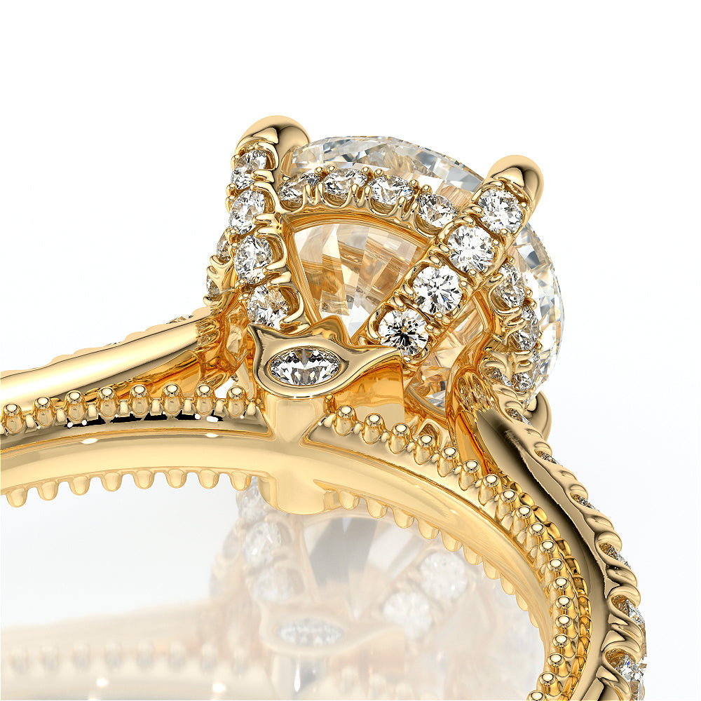 Vanguard-2208R-14K Yellow Gold Round