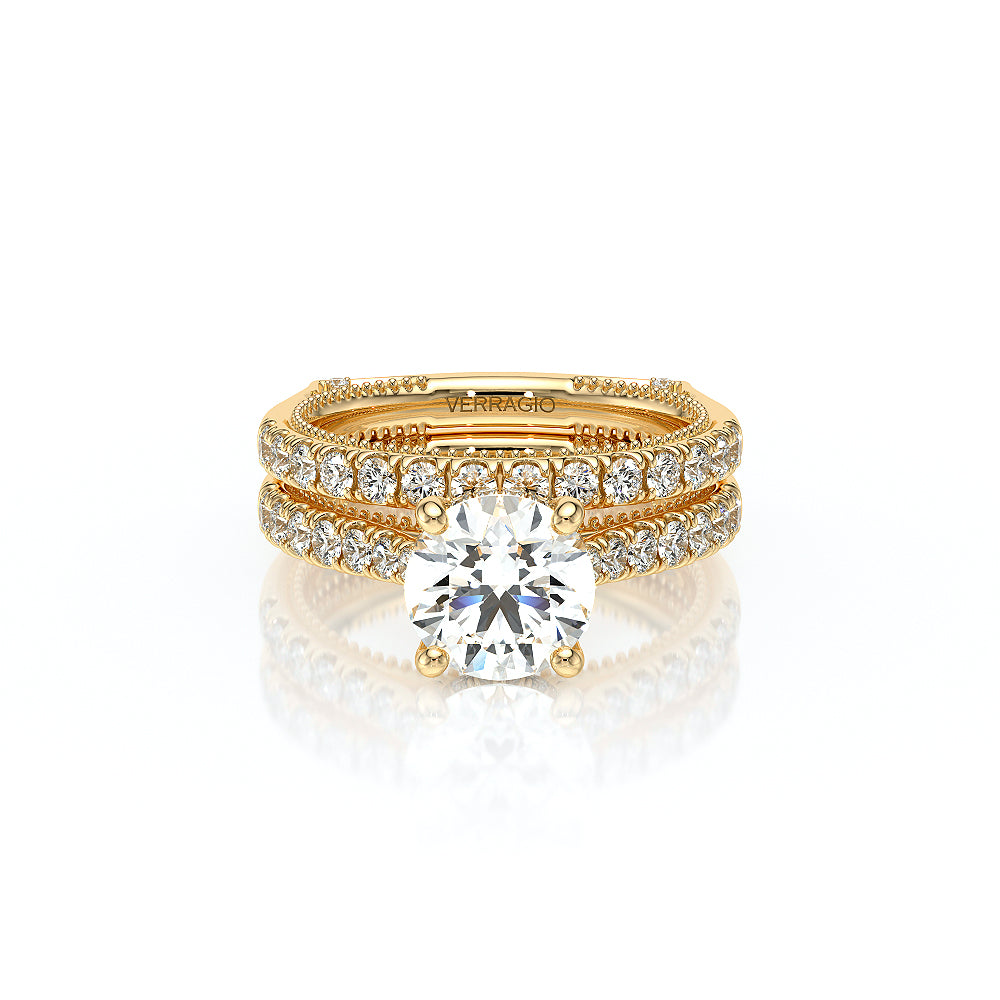 Vanguard-2208R-18K Yellow Gold Round