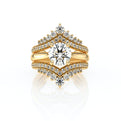 Vanguard-2208r-S-14k Yellow Gold Round