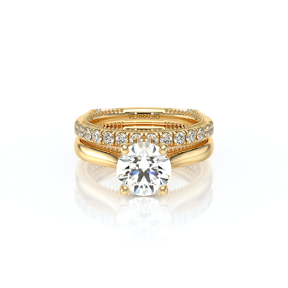 Verragio Halo Round Engagement Ring