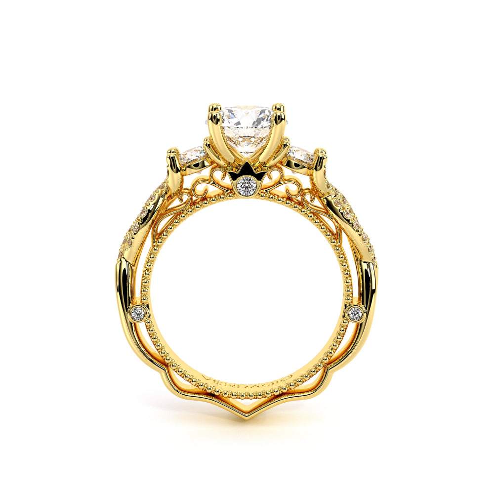 Venetian-5013r-18k Yellow Gold Round