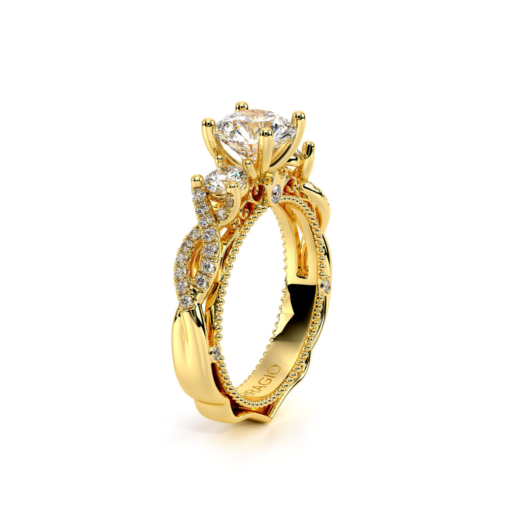 Venetian-5013r-18k Yellow Gold Round