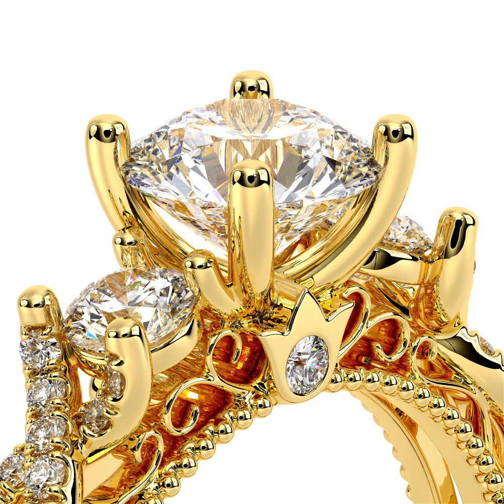 Venetian-5013r-18k Yellow Gold Round