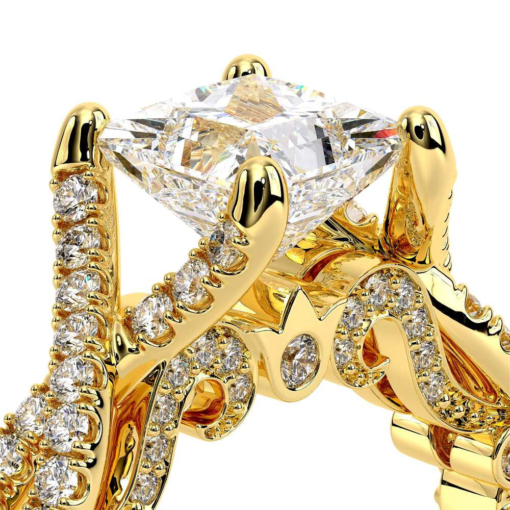 Insignia-7060p-18k Yellow Gold Princess