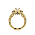 Verragio Three-Stone Princess Engagement Ring