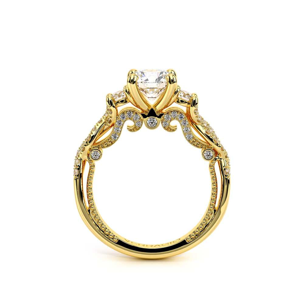 Insignia-7074r-18k Yellow Gold Round