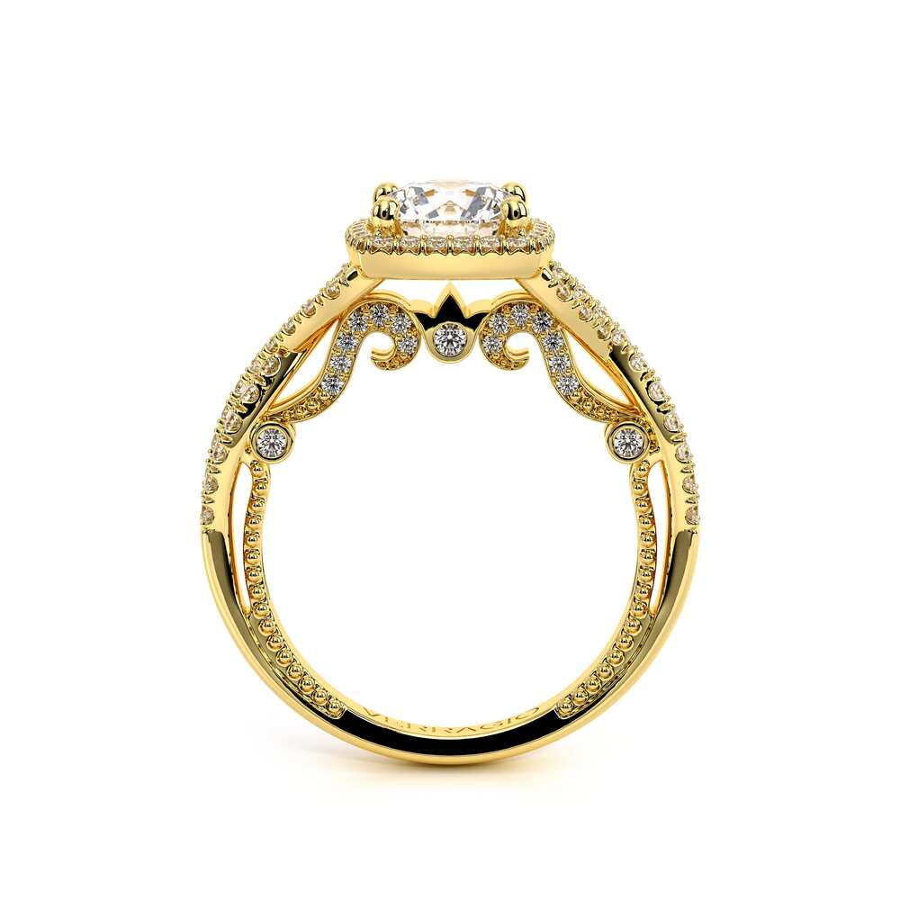 Insignia-7070cu-14k Yellow Gold Cushion